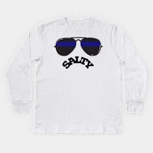 Salty Cop Kids Long Sleeve T-Shirt